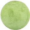 Brandsseller Tappeto da bagno Ø 60 cm Tappetino da bagno Zerbino da bagno Tappeto da doccia rotondo in ciniglia antiscivolo assorbente lavabile in lavatrice - Verde