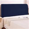 Ystyle Copri Testiera Lettoo Elasticizzata Singol, 90CM, Blu Scuro | Elastico Copri Spalliera Letto, Copertura Testata Letto Lavabile, Headboard Cover Antipolvere Universale, Copri Testata Letto
