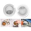 Amasawa 2 Pezzi Colino in Acciaio Inox,Filtro per Lavello da Cucina,Mini Sink Strainer,Setaccio Lavello Conduit Vegetale del Filtro per Doccia, Vasca da Bagno o Lavelli da Cucina(7.6 cm) M