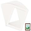 Minxulan 15 Pezzi Passepartout per Quadri, 29,7 x 21 cm, A4, Bianco | Cartoncino, Per Cornici Frame, Per Foto, Dipinti, Stampe Artistiche