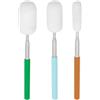 BENECREAT 3 pz. Bastone di Spugna Telescopico per Ceramica, Testa di Spugna Assorbente con Manico Inossidabile per Una Rimozione Efficiente Acqua dalla Ceramica, Si Estende Fino A 70cm di Lunghezza