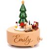 AGEUIRPOD Carillon Personalizzato con Nome/Testo, Scatola di Musica in Legno | Scatola di Musica in Legno Personalizzata Incisa a Mano, Regali per Bambini Ragazze Ragazzi Figlia Decorazioni per la casa