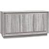 imasay Credenza Grigio Sonoma 102x35x55 cm in Legno Multistrato，Madia Soggiorno Moderna,Credenza Cucina Salvaspazio