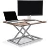 Thingy Club Thingyclub® da scrivania convertitore altezza regolabile Sit a supporto per PC e monitor, 765 x 51 mm, superficie di lavoro