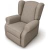 Cribel Poltrona Relax Arlette Max Tortora 86x95x101 cm | Poltrona relax Arlette Max tortora con 2 motori, telecomando, schienale alto e reclinazione elettrica per massimo comfort.