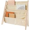 3 Sprouts Libreria Frontale Bambini, Tiene 35 Libri, Beige | libreria frontale a 4 livelli; per cameretta, asilo e angolo lettura; libri facili da vedere; adatta ai piccoli lettori
