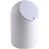 WINBST - Pattumiera da Tavolo con Coperchio a Bottone Automatico, in plastica, con Coperchio