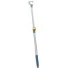 Generic Asta Telescopica Appendi Abiti in Alluminio e Acciaio, Blu 53-78cm