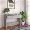 Gecheer Tavolo Consolle, Funzionale, Grigio Cemento, 100x35x76,5 cm, Truciolato, for Ingresso, Corridoio, Soggiorno, Ufficio