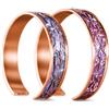 Handmade Fatto a mano rame bracciale Tensor Spiral Self guarigione regolabile Festa della Mamma Natale anniversario compleanno, Design minimalista