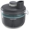 Morphy Richards 401014 Prepstar, ciotola da 4 l, capacità 1,6 l, 6 impostazioni, senza BPA, robot da cucina compatto, 240, acciaio inossidabile, grigio