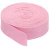 PATIKIL 1,2/3cm Nastri in Sbieco di Cotone 9m Nastro Cotone Twill Nastro Rilegatura Fettuccia Spina Pesce per Cucito Regalo Avvolgimento Artigianato Fai Da Te Rosa Chiaro