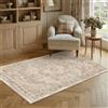 PureCozy Beige Tappeto Salotto 80x150cm Antiscivolo Lavabile in Lavatrice Tappeti Vintage Carpet Camera da Letto Soggiorno Cameretta Ufficio Grande Carpets Pelo Corto Decorazione Rug