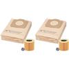 McFilter 10 sacchetti per la polvere + 1 filtro per Karcher A2604 A2204 A2254 A2200 A2201 A2206 A2231 A2236 A2251 A2500 A2504 A2534 A2554 A2654 A2656 A2675 (Confezione da 2)