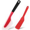 Webake Spatola per frittata in silicone per crêpe 2 pezzi antiaderente per frittata Turner Mini spatola per cucinare crespa uovo pizza pancake