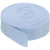 PATIKIL 1,2/3cm Nastri in Sbieco di Cotone 9m Nastro Cotone Twill Nastro Rilegatura Fettuccia Spina Pesce per Cucito Regalo Avvolgimento Artigianato Fai Da Te Azzurro Chiaro