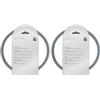 ANAKEL HOME WMF Guarnizione in Gomma di Ricambio WMF Perfect 60.6856.9990 Compatibile con WMF Perfect Plus e Perfect Coperchio Pentola, Silicone, Ø22cm (Confezione da 2)