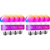 iLC LED Lampadine Bluetooth, 12W E27 Lampadina Compatibile con Alexa (sono necessari i dispositivi Echo), 2700K-6000K CCT + Multicolore (4 pezzi) (Confezione da 2)