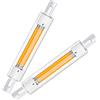 MJGFD R7S LED 118mm Dimmerabile, Lampadine 30W 4500K Bianco Natruale 2000LM,Equivalenti a 200W Lampada Alogena, Angolo 360,Nessun Sfarfallio R7S LED Lampada