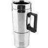 Generic Bollitore Elettrico per Auto, 350 Ml + 150 Ml Bollitore Elettrico per Auto in Acciaio Inossidabile Design Umanizzato 350 Ml + 150 Ml Tassa di Desig Facile Usare Tazza