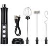 Haofy Montalatte elettrico Frullino per uova automatico portatile Frullino per il latte Frullino per bevande per caff¨¨ Ricarica USB