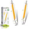 MJGFD Lampadine R7S LED 118mm Dimmerabile, Lampadina LED R7S 118mm 20W Equivalenti a 200W lampada Alogene, Bianca Calda 3000K 2000LM, Nessun Sfarfallio, Illuminazione Fascio 360°, 2er Pack
