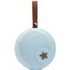 Kaiyo Mini deumidificatore portatile con cinghia di sospensione, blu, 13 cm | Apertura su entrambi i lati, corpo in ABS+PC, ignifugo, ricaricabile, design rotondo compatto