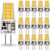 AEPOYU Lampadine LED G4 4W, Ricambio Per Lampade Alogene 40W, No Sfarfallio, Non Dimmerabile, 4000K Bianco Naturale, 360 Lumen, AC/DC 12V, Mini Lampadine(12.5mm * 37.5mm), Confezione Da 15