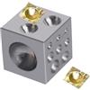 Generic Blocco Bezel Rotondo 17 Gradi 3.5-20mm Utensile Per La Formatura Di | Blocco Bezel a 17 Gradi Utensili per Per Ciondoli Campane Incastonatura Pietre Lavorazione Metalli Artigianato