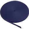 PATIKIL Nastri in Sbieco di Cotone 1cm 45m Nastro Cotone Twill Nastro Rilegatura Fettuccia Spina Pesce per Cucito Regalo Avvolgimento Artigianato Fai Da Te Navy Blu