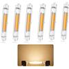 AEPOYU 6 pezzi Lampadina R7S LED 78mm Hightlight,Lampada R7S LED 1500LM,Bianco Caldo 2700K,R7S Lampadina Equivalente a 150W Lampada Alogena
