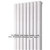 PETSTIBLE Stendibiancheria da termosifone, per appendere sopra il termosifone, portasciugamani con 6 ganci, robusto e funzionale (50 cm)