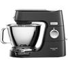 Kenwood Titanium Chef Baker Silver KVC85.004BK, Impastatrice con Bilancia Integrata, 3 Ganci in Acciaio Inox e Frusta in Gomma, Ciotole da 5L E 3.5L, 1200W, Nero