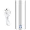 EIMZU 400ml Bollitore Elettrico Portatile, 3 in 1 Bollitore elettrico Portatile da Viaggio, Bollitore portatile, 220 V/300W, 5 Minuti di Ebollizione Rapida
