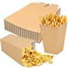 heavenlife 50 pezzi piccole scatole Pop-Corn, 3 misure contenitore di caramelle in cartone, sacchetti di mais soffiato in carta per cinema carnevale matrimonio festa banchetto compleanno (M)