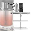 Quixnova 40L/60L/85L/145L Miscelatore automatico per alimenti in acciaio inossidabile, miscelatore per pentole commerciali, agitatore per salse e zuppe, per ristoranti, fabbriche di alimenti,85L