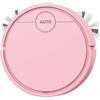 Linnkyfloa Robot Aspirapolvere 18cm 1000Pa Anti-Groviglio(Pink) | Potenza 1000Pa, design anti-, raccoglie animali, per polvere fine, briciole cibo