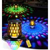 LuxBlue Luci Piscina Galleggianti, Luce per Piscina Fuori Terra con Spettacolo di Luce Subacquee, Luci Solari per Piscinas IP68 Impermeabile, Lampade Piscinas con Luces Fiamma per Spa, Vasca Bagno