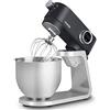 H.Koenig KM120 Robot da cucina professionale multifunzione, 5L, acciaio inox, 800W