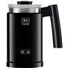 Melitta Montalatte, Per latte caldo o freddo, 3 miscelatori inclusi (Latte macchiato, Cappuccino, Latte caldo), CREMIO II, Nero, 101402