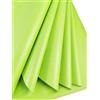 BCreativetolearn Fogli di carta velina verde lime per avvolgere 25 fogli grandi, carta artistica priva di acidi, perfetti per confezioni regalo, conservazione, imballaggio, arte e artigianato, confezione per