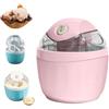 Generico Mini Macchina Per Gelato Personale, In Soli 15 Minuti, Mini Gelato Fai Da Te,Compatta Macchina Per Dessert Da 500ml,Per Una Porzione Singola Di Gelato, Yogurt Congelato Per Cucina, Dolcetti Familiari