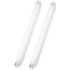 generico T8 Tubi Fluorescenti Da 450mm 15W, 2 Pezzi T8 Bianco Freddo 6500K, Attacco G13, Luce a Basso Consumo Energetico, Luce Di Emergenza a Risparmio Energetico, per Cucina, Bagno, Armadio, Garage