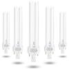Aigostar - Confezione da 5 Lampadine PLC Tubo, 26W, G24-3,1600 Lumen, Luce Bianca 6500K, Lampada Fluorescente Compatta