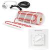 Termofol Kit Riscaldamento a Pavimento con Termostato - Riscaldamento Elettrico a Pavimento - Superficie - 1 m² - Potenza 150W/m², per Bagno, Soggiorno e Cucina - Termostato - H3