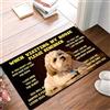 Rougui Trading Zerbino per interni ed esterni Eccellente zerbino per la decorazione della casa Ricorda i tappeti con le regole della cuccia per cani Shih Tzu