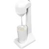 Babeenoo Frullatore per latte da 100 W, con tazza da 500 ml, 2 velocità, frullatore elettrico da 22000 rpm, per negozi di tè al latte, caffetterie, ristoranti, 17,8 x 12,4 x 38,5 cm (bianco)