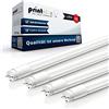 Print-Klex 2x LED Tubi Fluorescenti T8 G13 120cm 18W 3000K - Bianco Caldo Barra Luminosa Lampada Tubo Tubo Bianco Lampada Ufficio Plafoniera