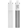Regun LED Luce, 6W 2-Pin LED lampada compatta, Apparecchi di illuminazione della lampadina da incasso orizzontale della metropolitana, G23 bianco freddo, Ufficio, Bagno, Cucina, Magazzino