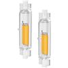 MJGFD Lampadine R7S LED 78mm Dimmerabile, Bianco Caldo 3000K 2000LM, 20W 78mm LED COB Equivalenti a 200W Lampada Alogena, Nessun Sfarfallio, Illuminazione Fascio 360°, 2er Pack